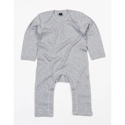 Babybugz Dětský overal BZ Heather Grey Melange Monate