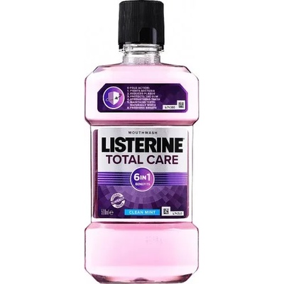 LISTERINE Total Care - Вода за уста "6 в 1 за комплексна защита" 250мл