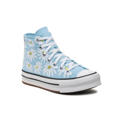 Converse Кецове Chuck Taylor All Star Lift Platform Floral A06337C Син (Chuck Taylor All Star Lift Platform Floral A06337C)