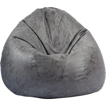 Image 1 of PUFRELAX Калъф за пуф круша, Nirvana Gigant - Smoke Grey, Гама Premium, 520л (COVER_PUF-G-NGG-PT-MNGRE)