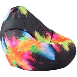 PUFRELAX Пуф, круша, водоустойчив, перящ се калъф, 320л (puf-g-ngr-texp-fes) - topmall