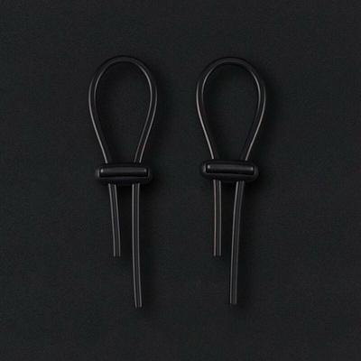 Dungeon Lab Conductive Rubber Rings, sťahovacie slučky na penis a semenníky pre elektrosex