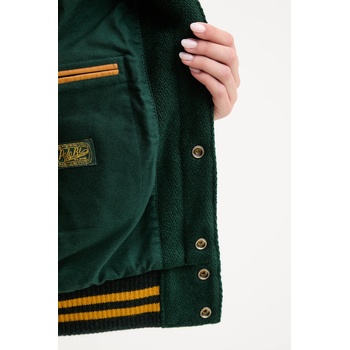 Ralph Lauren Яке с вълна Polo Ralph Lauren в зелено преходен модел 211971014 (211971014)