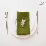 Linen Tales Салфетки в комплект от 2 броя - Linen Tales (LT-NSF-40x40-CHGR)
