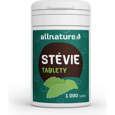 Allnature Tablety zo stévie 1000 tabliet