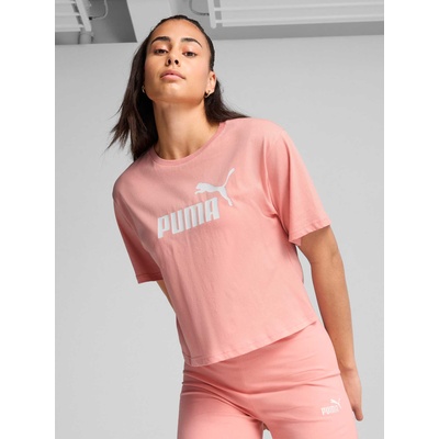 PUMA Тениска ESS Cropped No. 1 Logo Tee