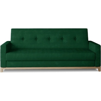 Eltap Зелен кадифен разтегателен диван с място за съхранение 216 cm Selene - ELTAP (Sel_02_BW)