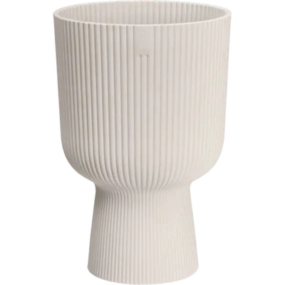 elho Kvetináč vibes fold coupe 14 cm - linen white