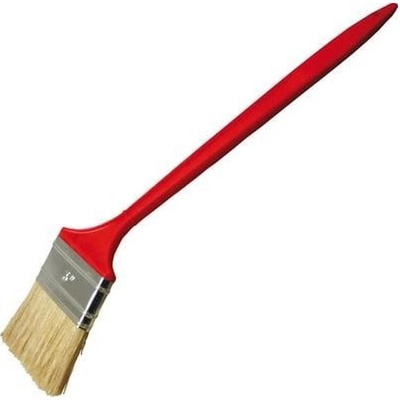 EXTOL štetec plochý zahnutý plastová rukoväť, organický vlas 2,5"/63mm 116025