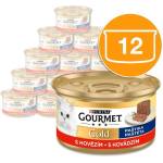 Gourmet Консерва Gourmet GOLD - пастет с говеждо месо, 12 x 85г