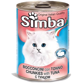 Monge - консерва с Риба тон, Пълноценна храна за израснали котки от всички породи, Италия - 415 гр