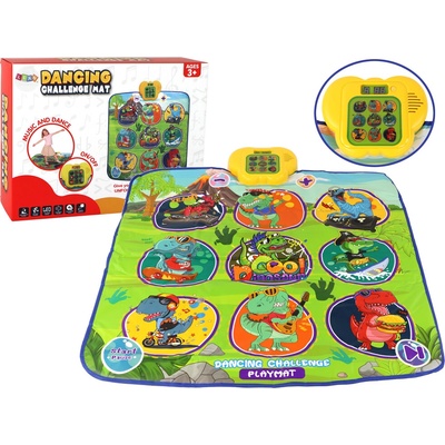 RKToys Taneční podložka s motivem dinosaurů Playmat – Zboží Živě