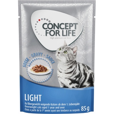 Concept for Life Light Cats v omáčke 48 x 85 g