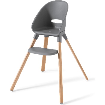 Стол за хранене Twistshake Grey (7350083129260)