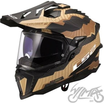 LS2 MX701 Explorer Carbon TRICK