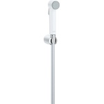 GROHE Tempesta-F - Душ-биде с държач и шлаух 1, 25 м, хром/бяло 27812IL1 (27812IL1)