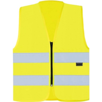 Korntex Unisex bezpečnostní vesta se zipem Cologne žlutá