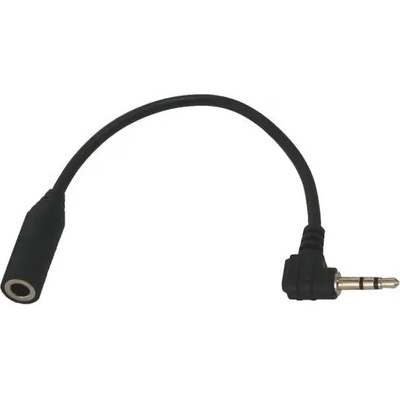 Аудио кабел преход Stereo Jack 3.5mm женски -2.5mm мъжки, 0.2 метра