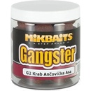 Návnady a nástrahy Mikbaits Gangster dip 250ml 20mm G2 Krab & Ančovička & Asa