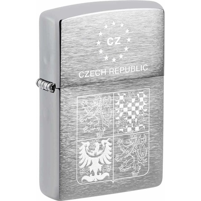Zippo benzínový CZECH COAT OF ARMS – Zboží Mobilmania