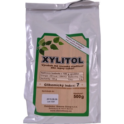 DIA-WELLNESS Xylitol - brezový cukor 500 g