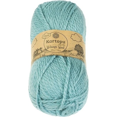 BELLATEX Melange Wool 100 g – 5017 modrá
