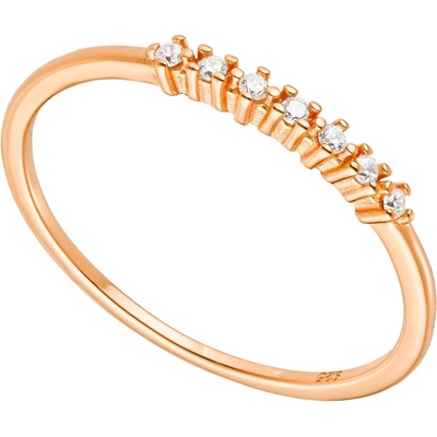 Olivie Stříbrný něžný prstýnek ROSE 8859