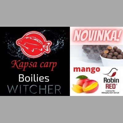 Kapsa Carp Bolies WITCHER BOILIES MANGO 1kg 28mm