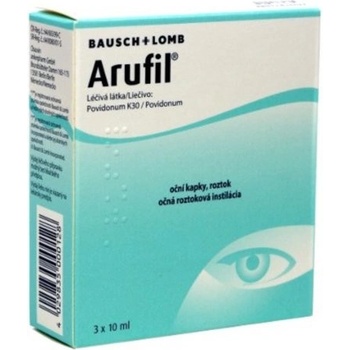 Chauvin ankerpharm Arufil očné kvapky 3 x 10 ml