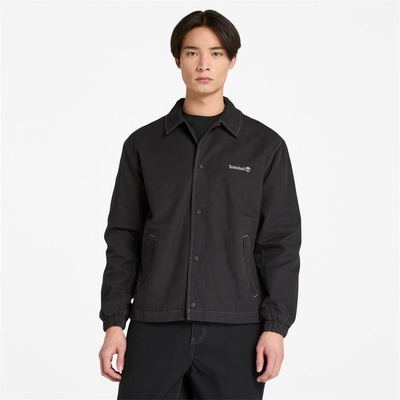 Timberland Men's Coach Canvas Overshirt - Black