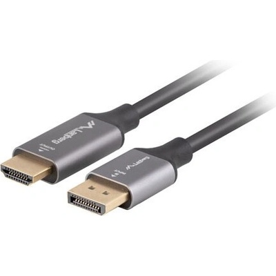 Lanberg Кабел Lanberg display port (M) -> HDMI(M) cable 1.8m, black (CA-DPHD-20CU-0018-BK)