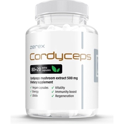 Zerex Cordyceps 500 mg 100 kapsúl