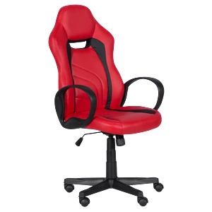  Геймърски стол Carmen 7525 R - червено - черно (3520259_4)