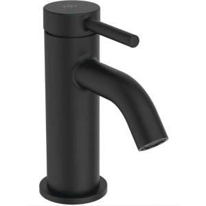 Ideal Standard Ceraline Nuovo - Смесител за мивка, BlueStart, копринено черен BD755XG (BD755XG)