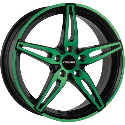 CARMANI 15 6,5x16 5x114,3 ET40 neon green polished