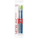 MEDIBLANC 5490 Ultra Soft четки за зъби ултра софт Grey, Blue 2 бр
