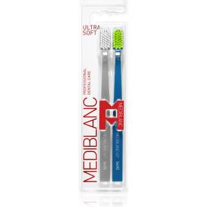 MEDIBLANC 5490 Ultra Soft четки за зъби ултра софт Grey, Blue 2 бр