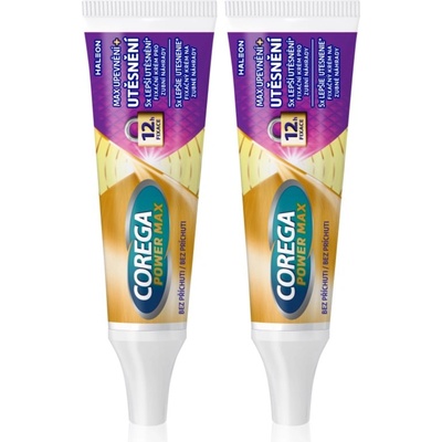 Corega Max Control лепило крем за зъбни протези 2x40 гр