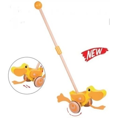 Classic World Дървено пате за бутане