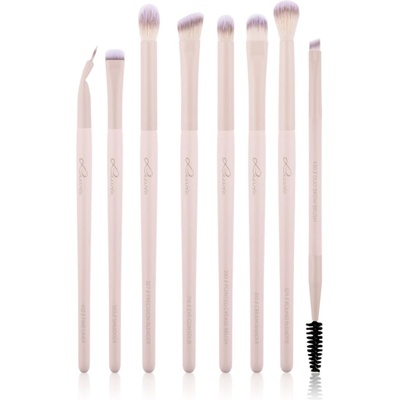 Luvia Cosmetics All Eye Want Nude Aura комплект четки за гримиране на очите