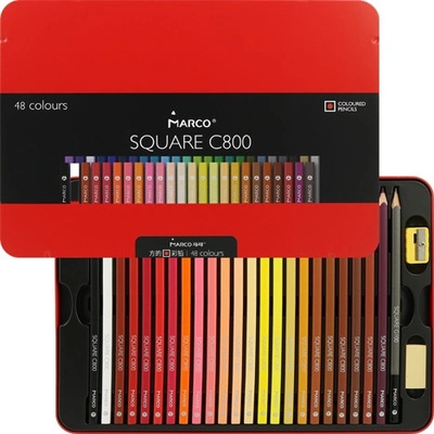 Marco Square C800 sada 48 ks v plech. boxu 450367
