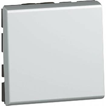 Legrand Кръстат ключ 2 мод. цвят алуминий Mosaic - 079221 (079221)