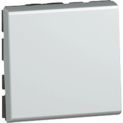 Legrand Кръстат ключ 2 мод. цвят алуминий Mosaic - 079221 (079221)