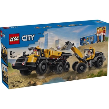 Image 1 of LEGO® City - Dump Truck & Front End Loader (60494)
