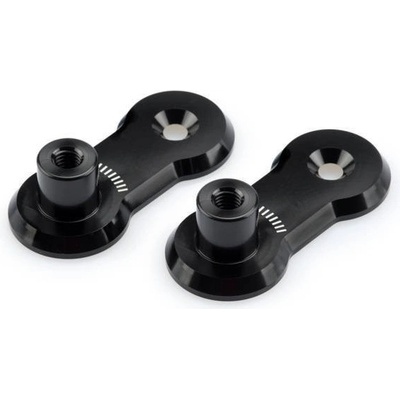 Sada adaptérů pro nastavitelné posuny stupaček PUIG 3839N 40mm černý 3839N