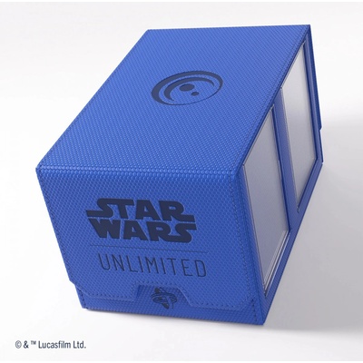 Gamegenic Star Wars Unlimited Double Deck Pod Blue Krabička