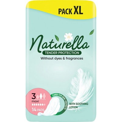 Naturella hygienické vložky Tender protection Maxi 14 ks