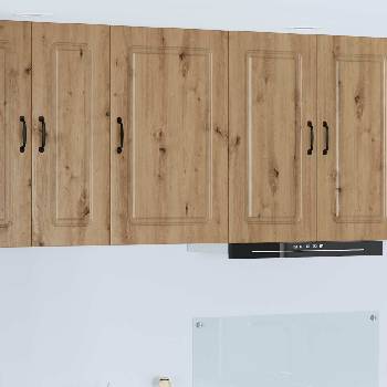 vidaXL Панел за миялна машина Kalmar Дъб 50 x 31 x 80 см (884693)