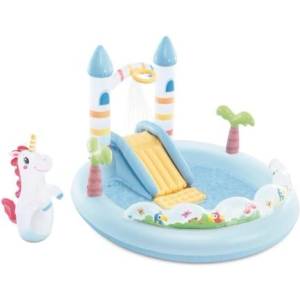 Intex 56148 Надуваем игрови център Unicorn castle, 196 x 178 x 127 cm