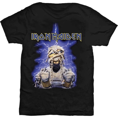 Iron Maiden tričko Powerslave Mummy čierne